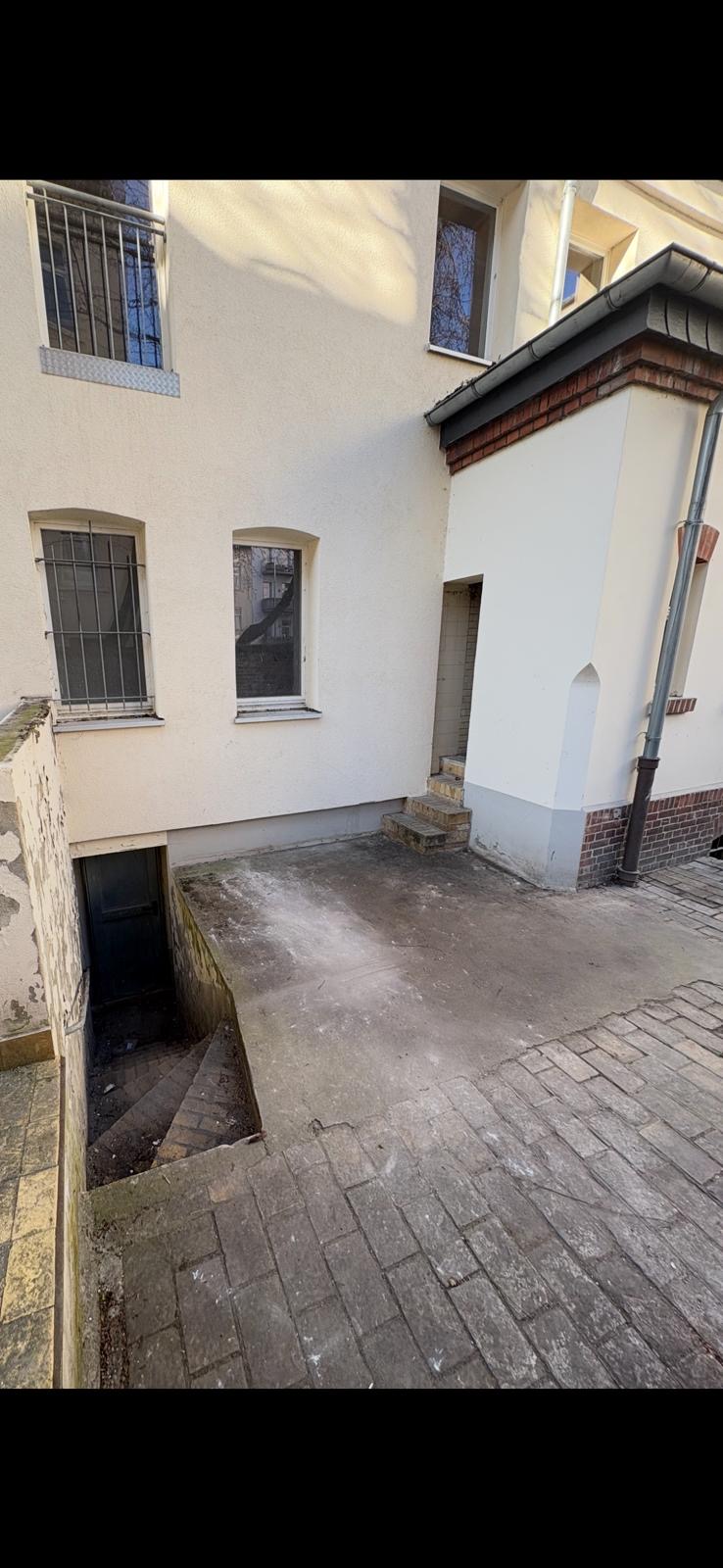 Nachher: Fläche nach der Entrümpelung